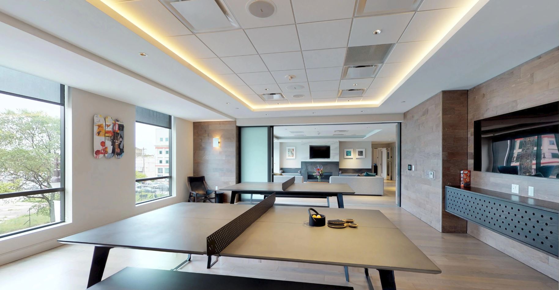 Ping pong tables