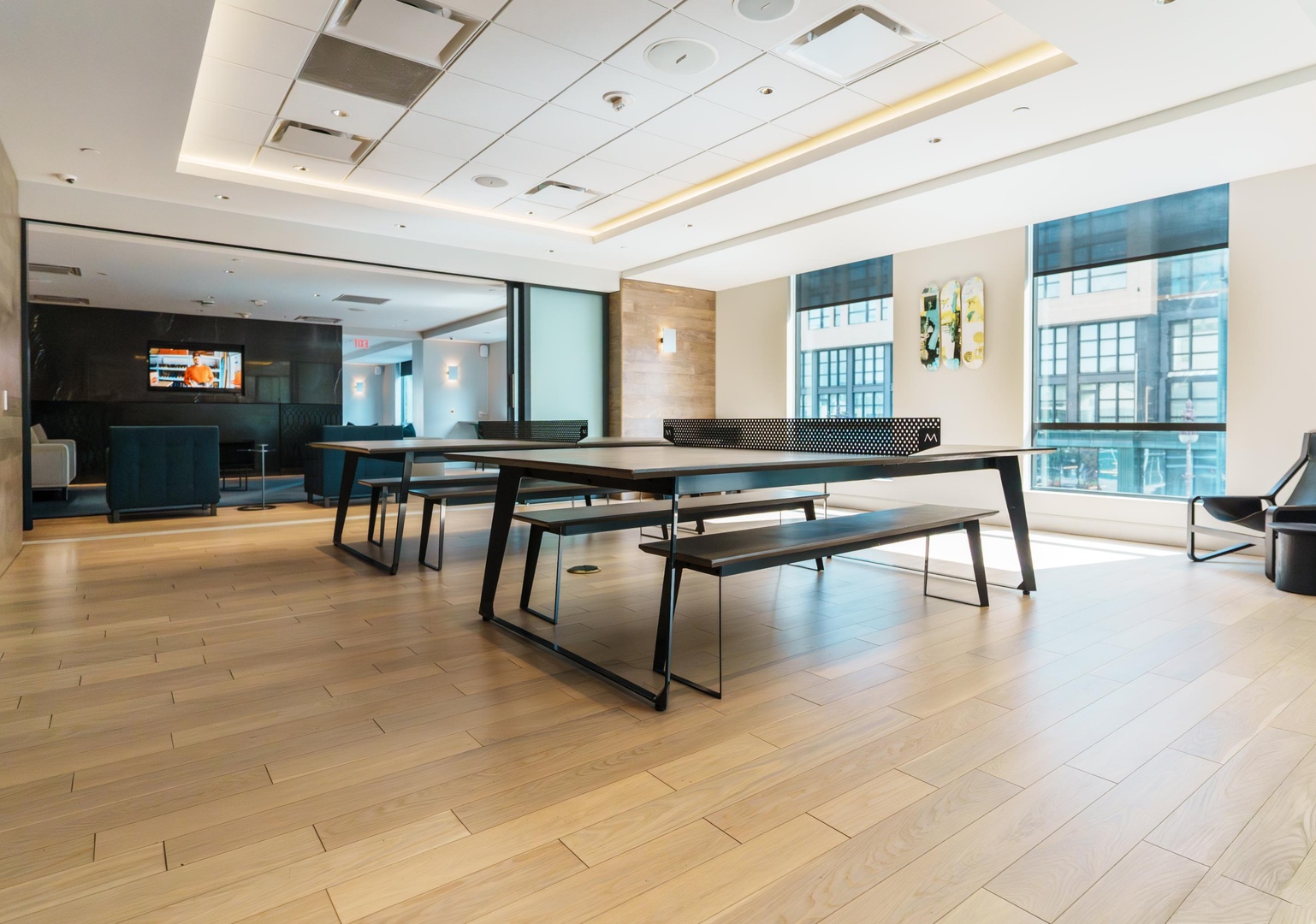 Ping pong tables