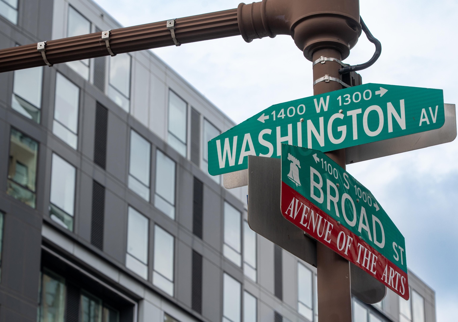 Broad St and Washington St in Philadelphia